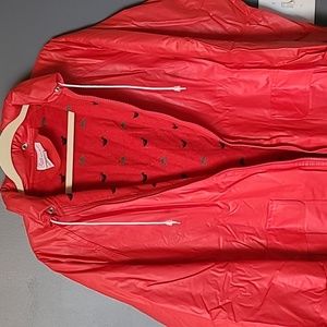 Vintage Lined Rain Jacket
